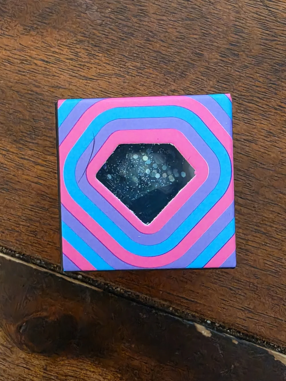 NEE DOH Groovy Jewel Super Sparkly Squish - Blue